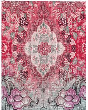 Pierre Louis Mascia "Aloeuw+Wonderful" Scarf Cm 65X190 - Pink