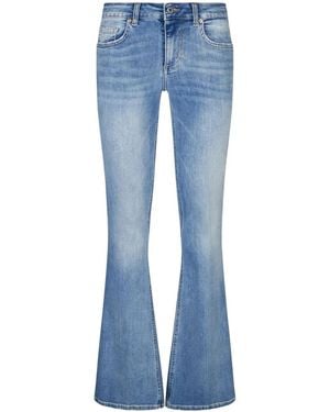 Liu Jo Light Denim Jean Pants Camal Trumpet - Blue