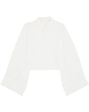 MM6 by Maison Margiela Long-Sleeved Shirt - White