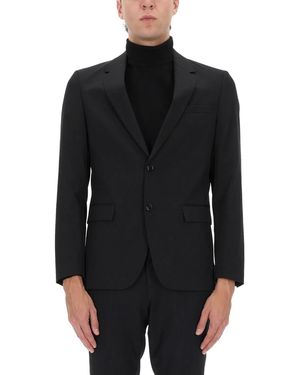 BOSS Wool-Blend Jacket - Black