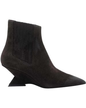 The Attico Dark Cheope Ankle Boots - Black