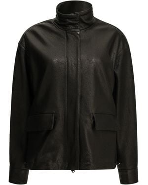 Semler Nappa Leather Jacket - Black