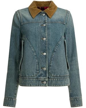 McQueen Cotton Jacket - Blue