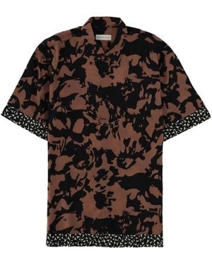 Dries Van Noten Shirt Cassidye Viscose - Black