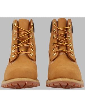Timberland Stivale Stringato Impermeabile - Natural