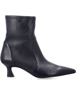 Stuart Weitzman "Vinnie 50" Ankle Boots - Blue