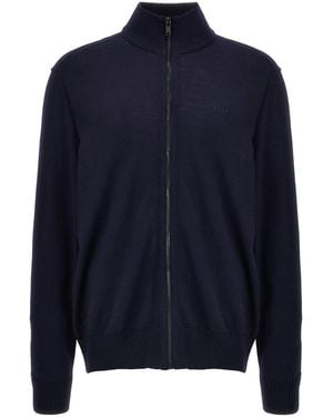 BOSS 'Balonso-L' Cardigan - Blue