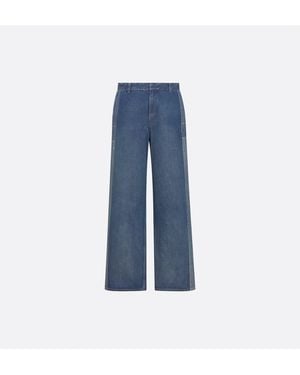Dior Cotton Trousers - Blue