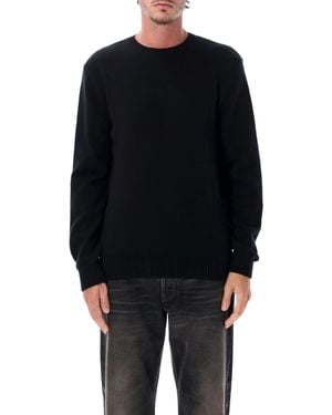 COLORFUL STANDARD Recycled Merino Wool Classic Crewneck - Black