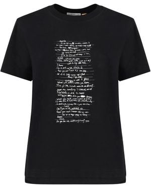 Moncler Genius X Willow Smith Alone Logo T-Shirt - Black