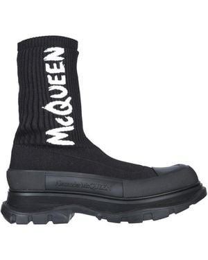 McQueen Tread Slick Boot - Blue