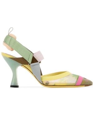 Fendi Colibri Rete St.Bouquet+Elast - Metallic