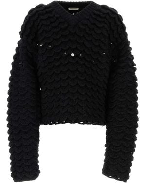 NAMACHEKO Wool Blend Sweater - Black