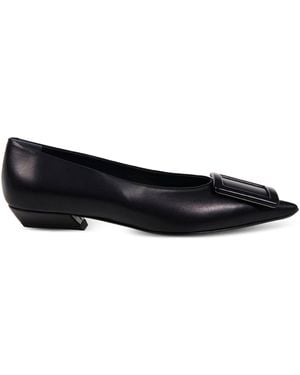 Roger Vivier Nappa Leather Viv - Black