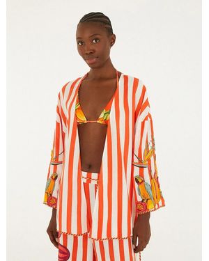FARM Rio Blouse With Rope - Red