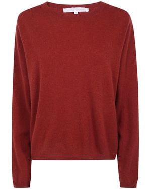 ABSOLUT CASHMERE "Kaira" Round Neck Jumper - Red