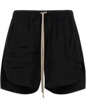 Rick Owens 'Boxers' Bermuda Shorts - Black