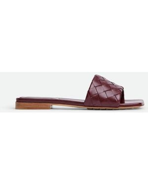 Bottega Veneta Parco Flat Mules - Brown