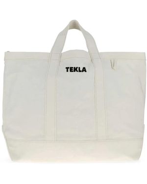 Tekla Beach Bag - White