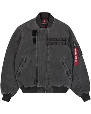 Alpha Industries Ma-1 Combat Bomber Jacket - Gray