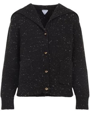 Bottega Veneta Wool Cardigan - Black