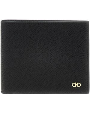 Ferragamo 'Gancini' Wallet - Black