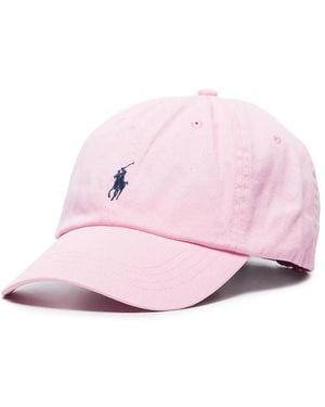 Polo Ralph Lauren Cotton Chino Baseball Cap - Pink