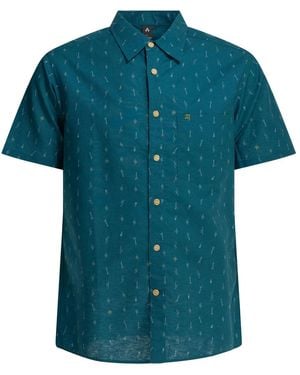 Montbell Cotton Bamboo Shirt - Blue