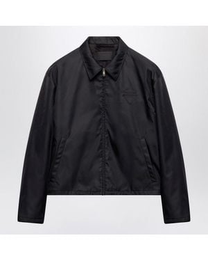 Prada Jacket With Zip - Black