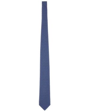 Ferragamo Cravatta - Blue