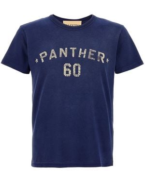 Valentino Garavani 'Panther' T-Shirt - Blue