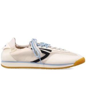 PURAAI Panther Vegan Lace-Up Trainers - White