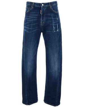 DSquared² "Loose Twisted" Jeans - Blue