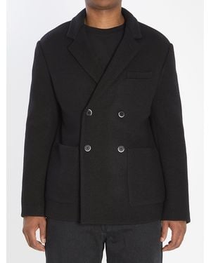 Barena Molena Lanoso Outerwear - Black