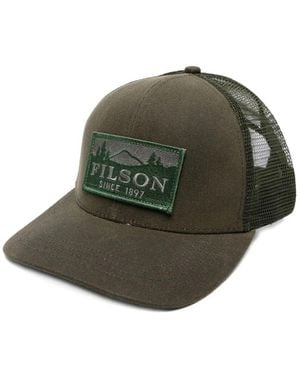 Filson "Scenic Waxed Logger Mesh" Cap - Green