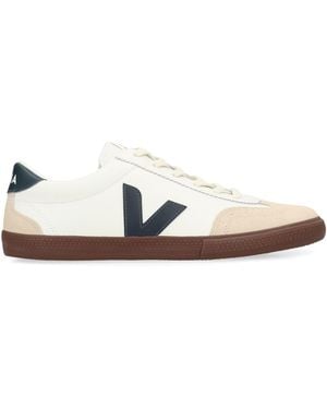 Veja Leather And Suede - White