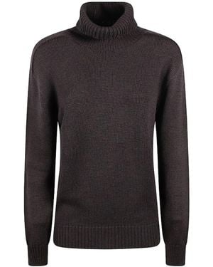 Tagliatore Luxurious 100% Wool Sweater - Black