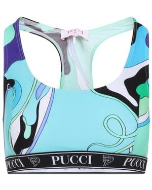 Emilio Pucci Bra Orchidee - Blue