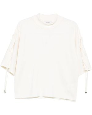Max Mara Virgin Wool Sweater - White