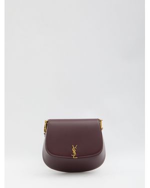 Saint Laurent Voltaire Shoulder Bag - Purple