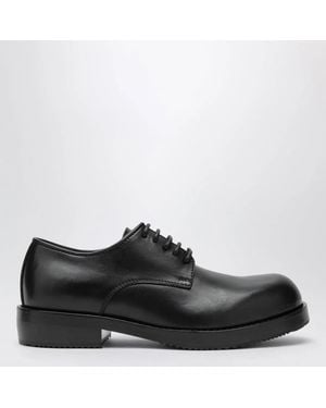 Dries Van Noten Classic Leather Derby Shoes - Black
