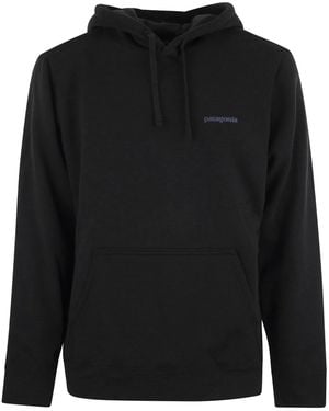 Patagonia Cotton Blend Hoodie - Black