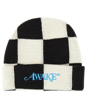 AWAKE NY Beanie Hat With Logo - Black