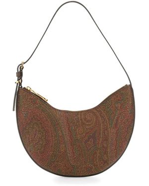 Etro Borsa Hobo Essential Small - Brown