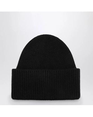 Destin Cashmere Blend Beanie - Black