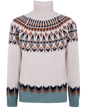 Dondup "Dolcevita" Turtle Neck Jumper - Grey