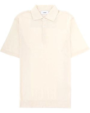 Lardini Cotton Polo - White