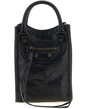 Balenciaga 'Le City Tote' Phone Holder - Black