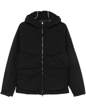 C.P. Company C.P.Company Shell Padded Hooded Lens Jacket - Black