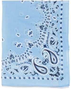 Destin Cotton "Bandana" 59X59 Cm - Blue